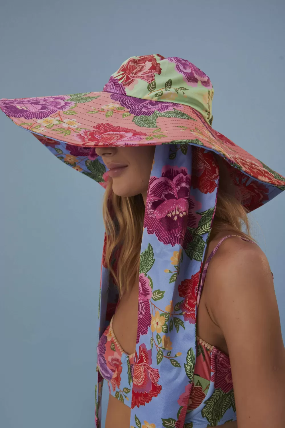 Chapeau de fleurs^FARM Rio  New