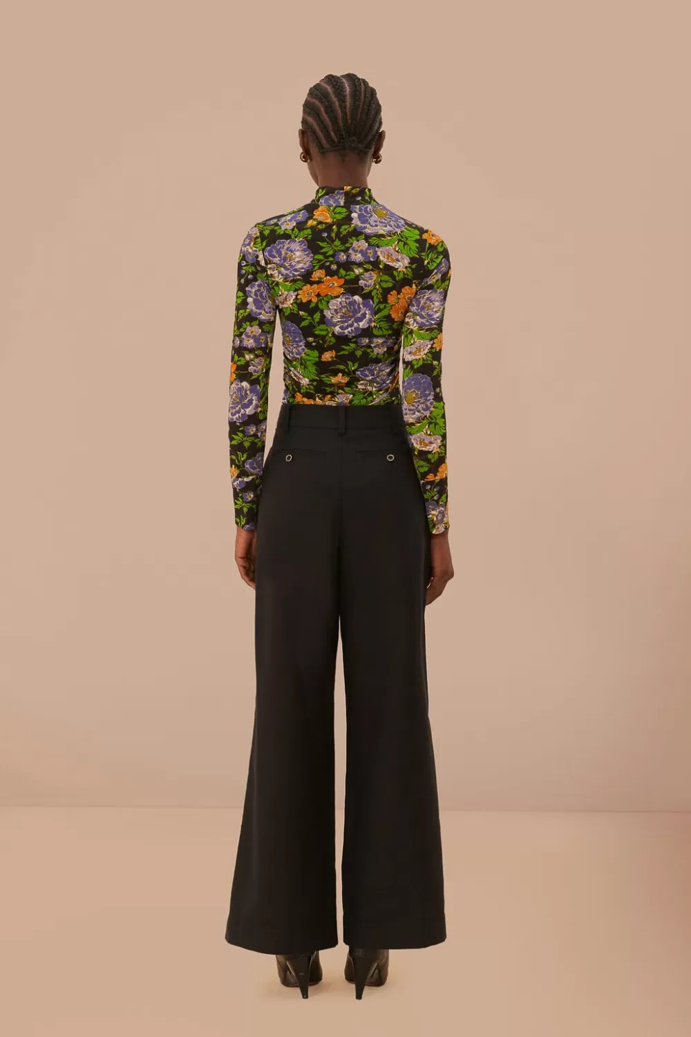 Pantalon noir taille haute^FARM Rio  Flash Sale
