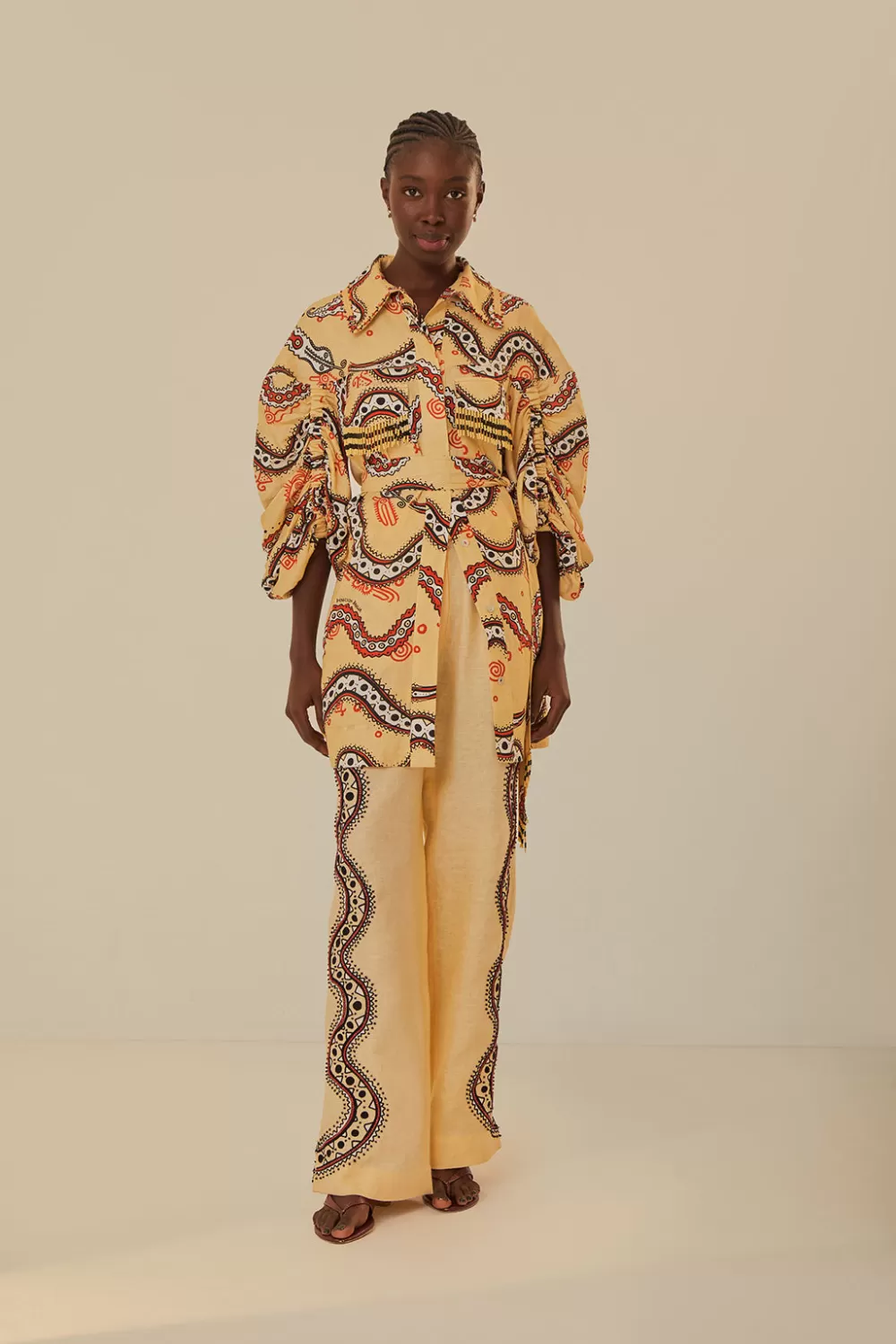 Pantalon serpent Sand Time^FARM Rio  Flash Sale