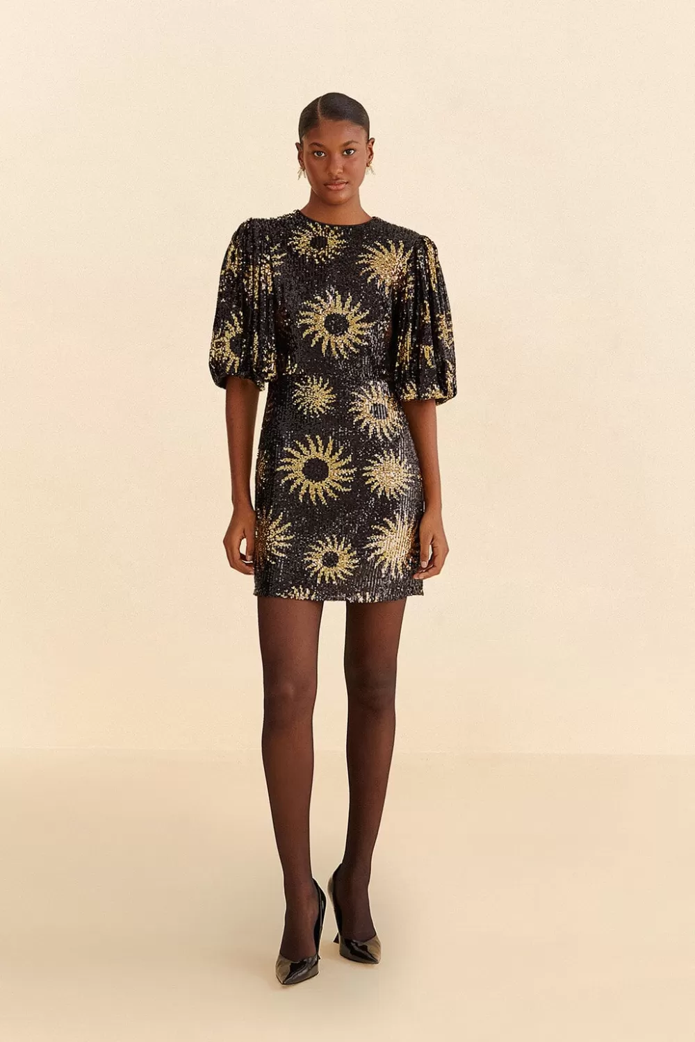 Robe courte à sequins Sunny Mood^FARM Rio  Cheap
