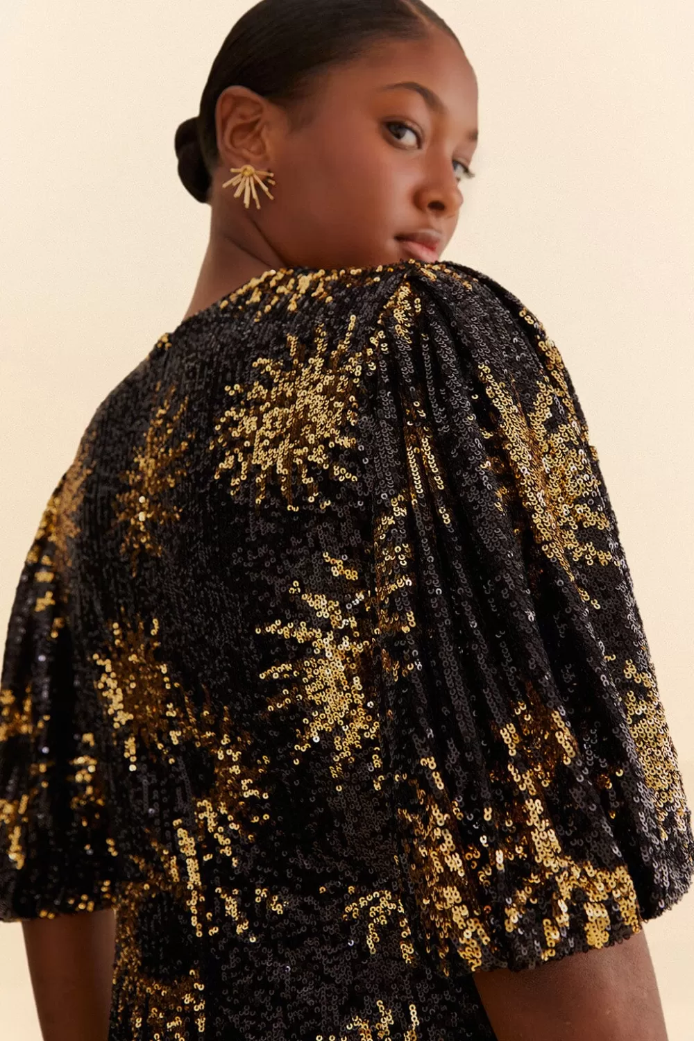 Robe courte à sequins Sunny Mood^FARM Rio  Cheap