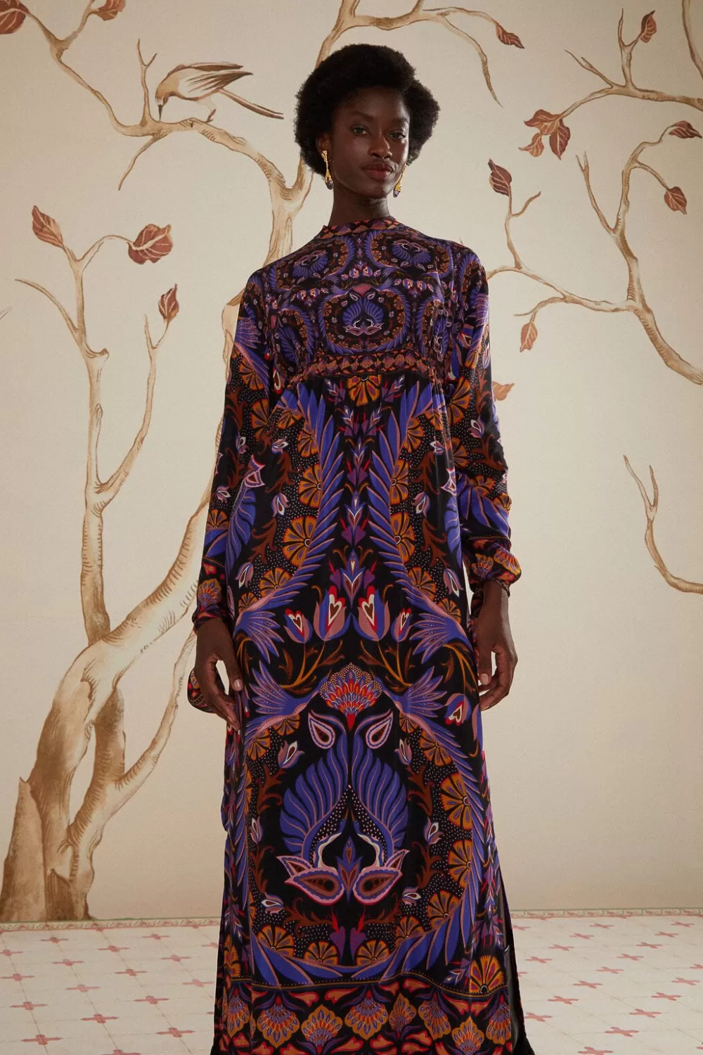 Robe longue Black Heart Forest^FARM Rio  Online