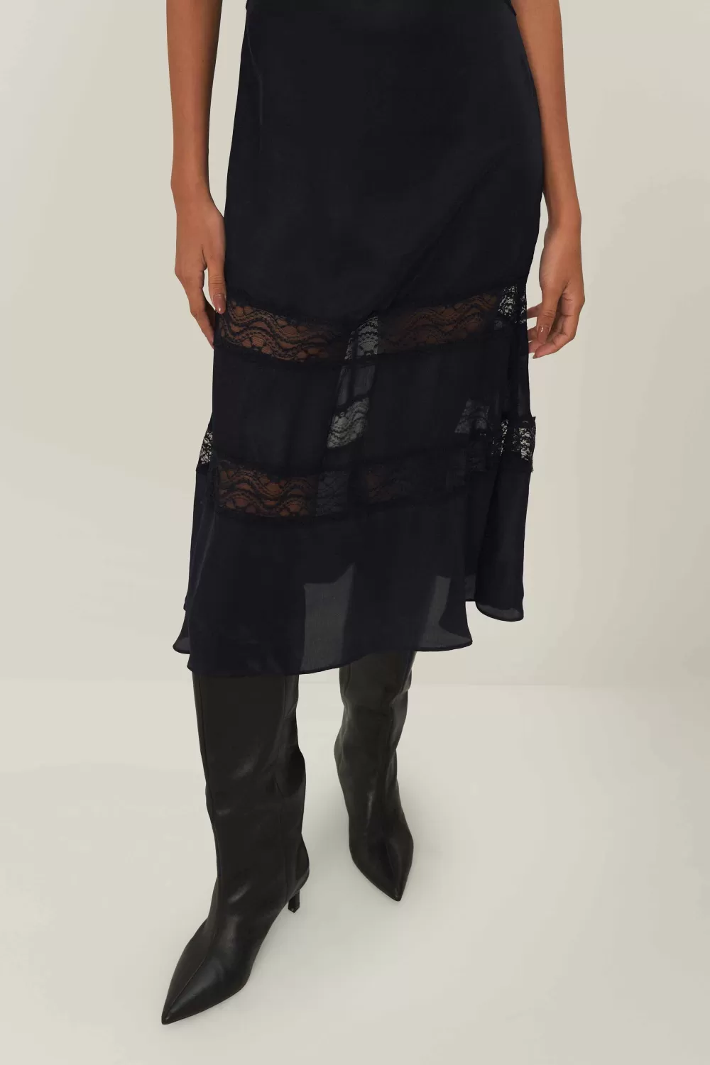 Robe longue noire sans manches^FARM Rio  Best Sale