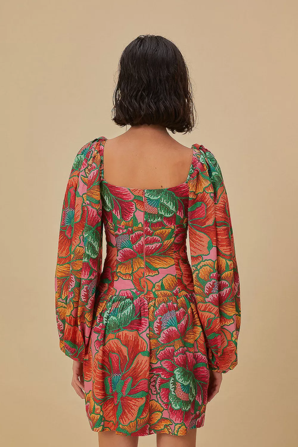 Rose Spring - Mini-robe Lenzing™ Ecovero™ Euroflax™^FARM Rio  Cheap